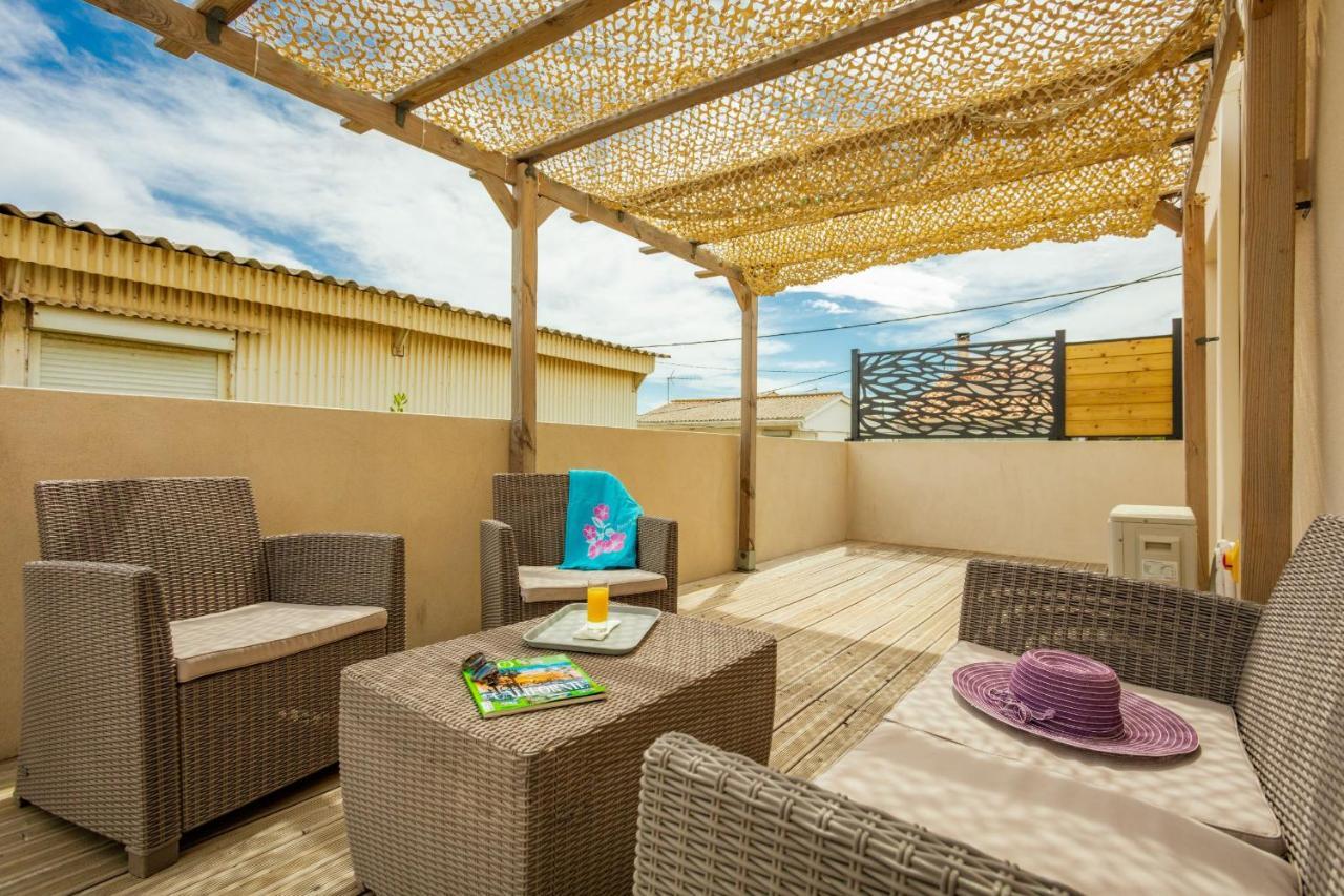 Hotel De La Plage Gruissan Kültér fotó